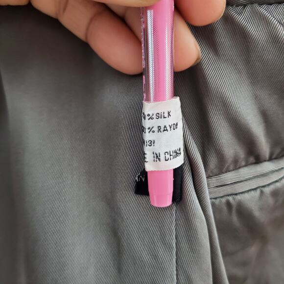 Jonathan Edwards Men's Vintage 100% Silk Blazer Jacket 44R - Picture 12 of 12